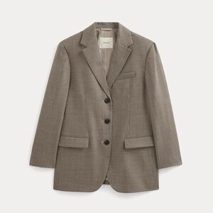 Everlane Classic Checkered Blazer